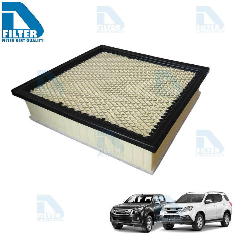 Air Filter For Isuzu D-Max,Mu-X 2012-2016 (Engine 3.0) By D Filter ราคา 140 บาท*ส่งฟรี