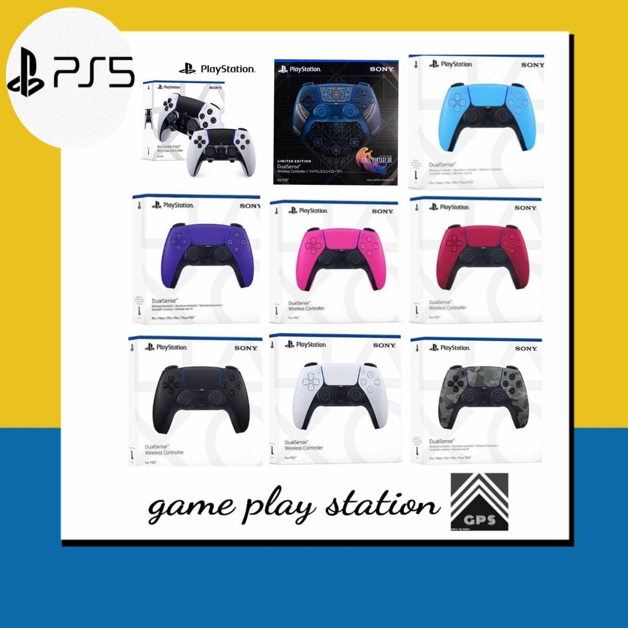 Trigger Kit Accessoires 8 en 1 Manette Playstation 5 PS5 DOBE TP5 0513