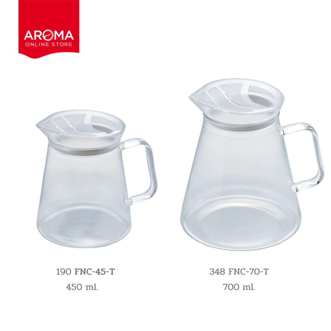 Hario เหยือกชงชา HARIOTea Pot With Strainer (FNC-45-T/190) (FNC-70-T/348) ราคา 941 บาท*ส่งฟรี