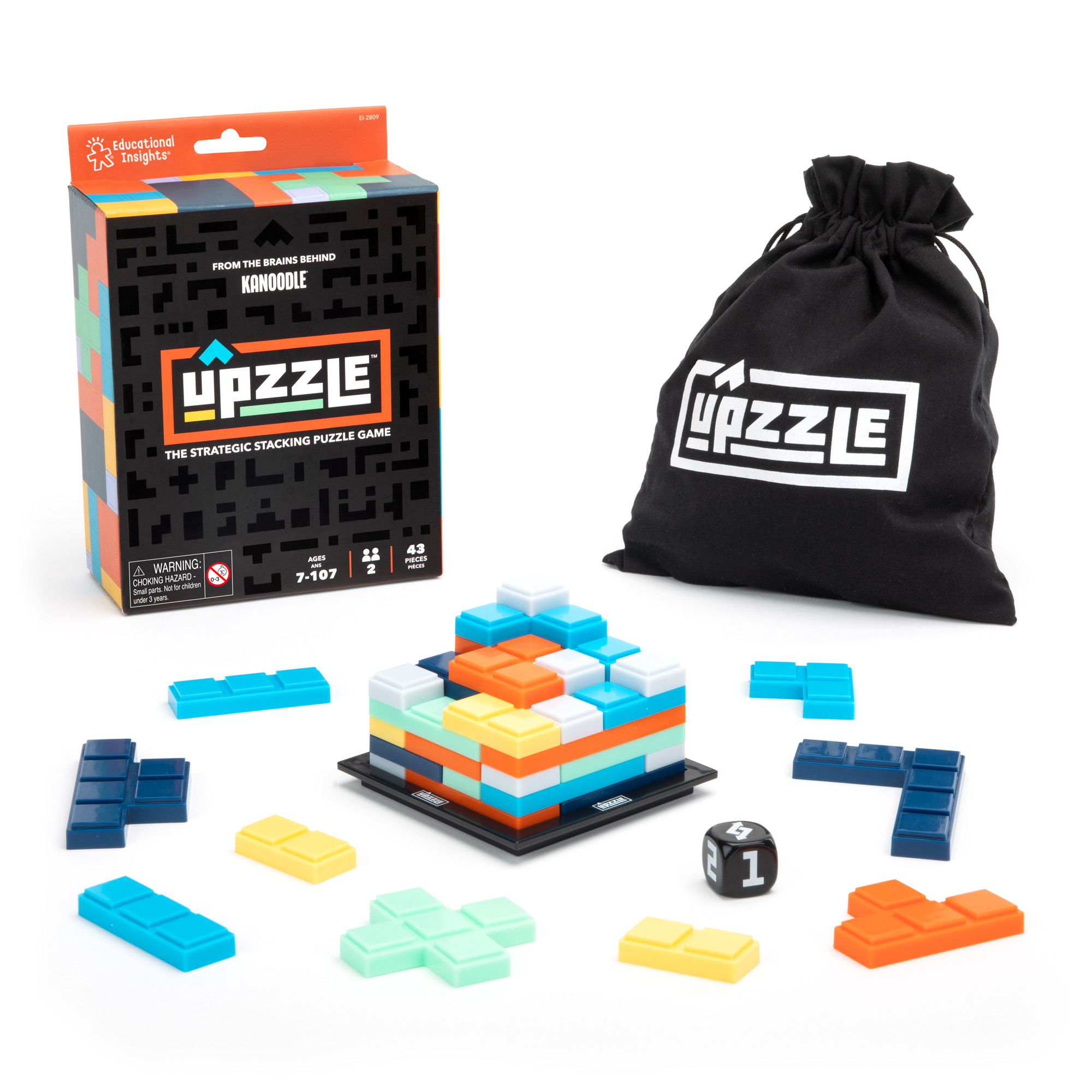 [7ปี +] Upzzle™ The Strategic Stacking Puzzle Game [Educational Insights] ราคา 900 บาท*ส่งฟรี