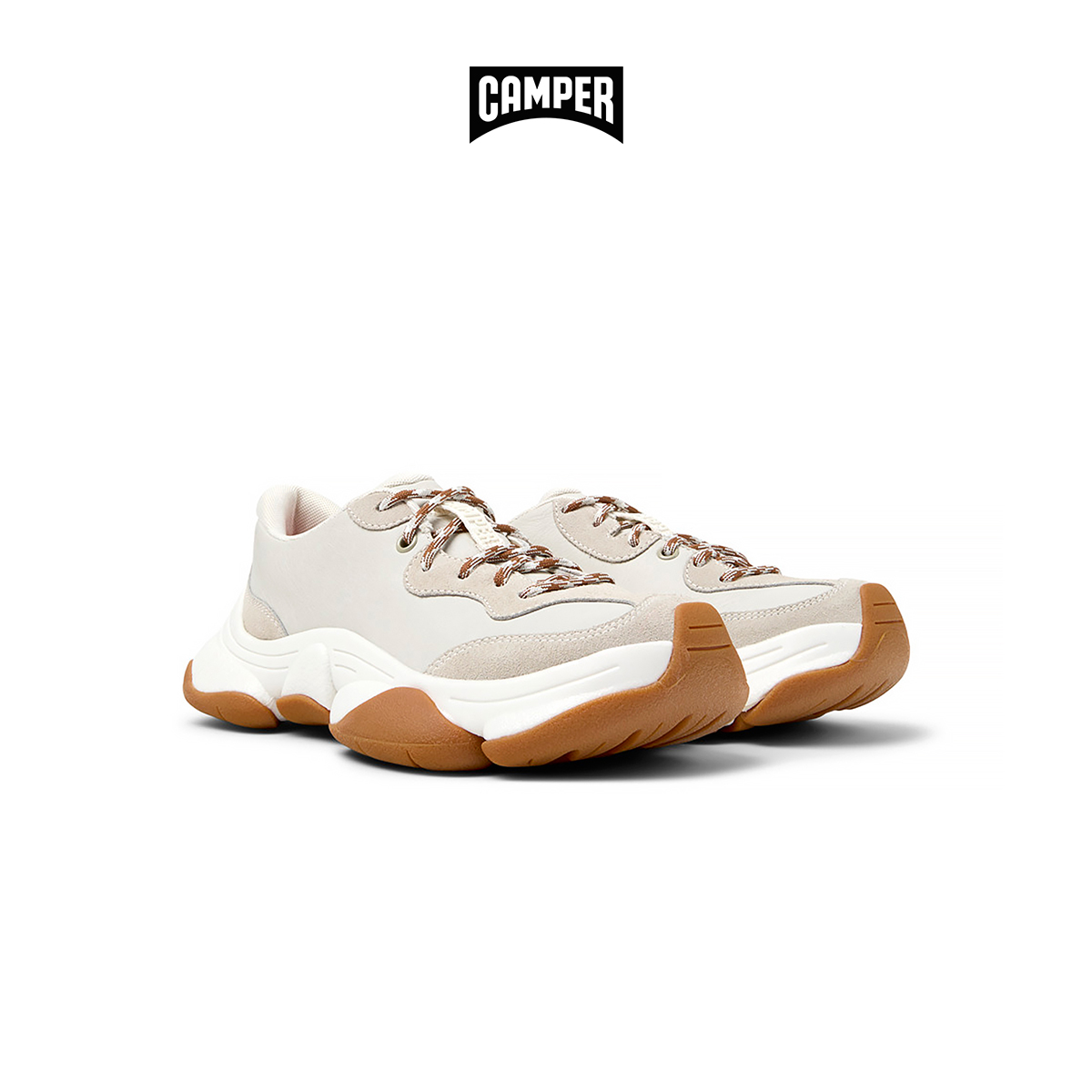 Camper Women's Sneakers, Model Karst 2, White (Snk - K201836-002) ราคา 8,550 บาท*ส่งฟรี