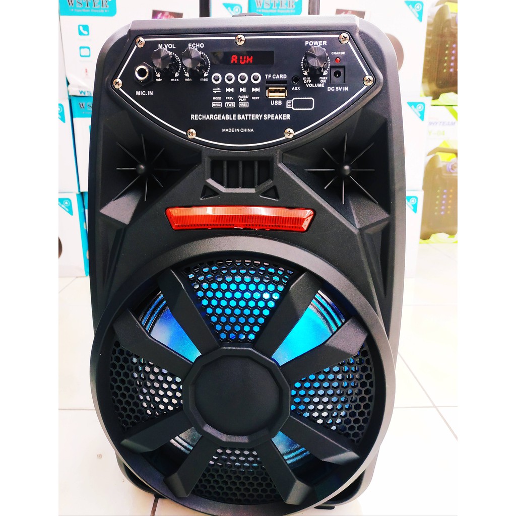 ดูภาพ ลำโพงบลูทูธ ลำโพงเคลื่อนที่ ล้อลาก ขนาด 8 นิ้ว Loudspeaker รุ่น PK-09L แถมไมค์ <br/>เพิ่มเติม ลำโพงบลูทูธ ลำโพงเคลื่อนที่ ล้อลาก ขนาด 8 นิ้ว Loudspeaker รุ่น PK-09L แถมไมค์