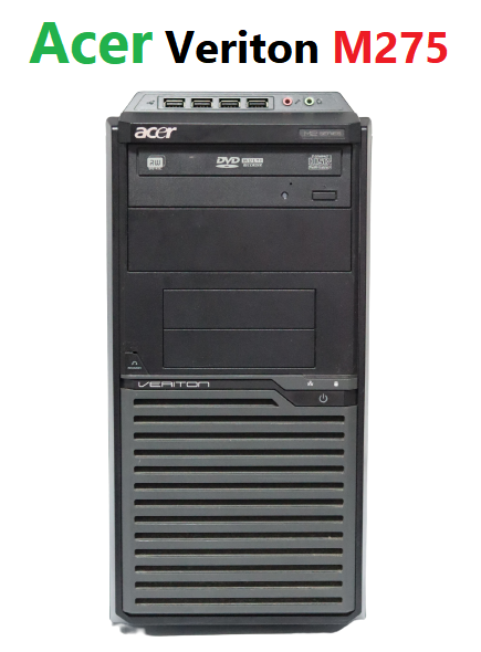PC Acer Veriton M275 -Cpu intel -Ram 4GB - HDD 500GB - Wi-Fi ราคา 2,490 บาท*ส่งฟรี