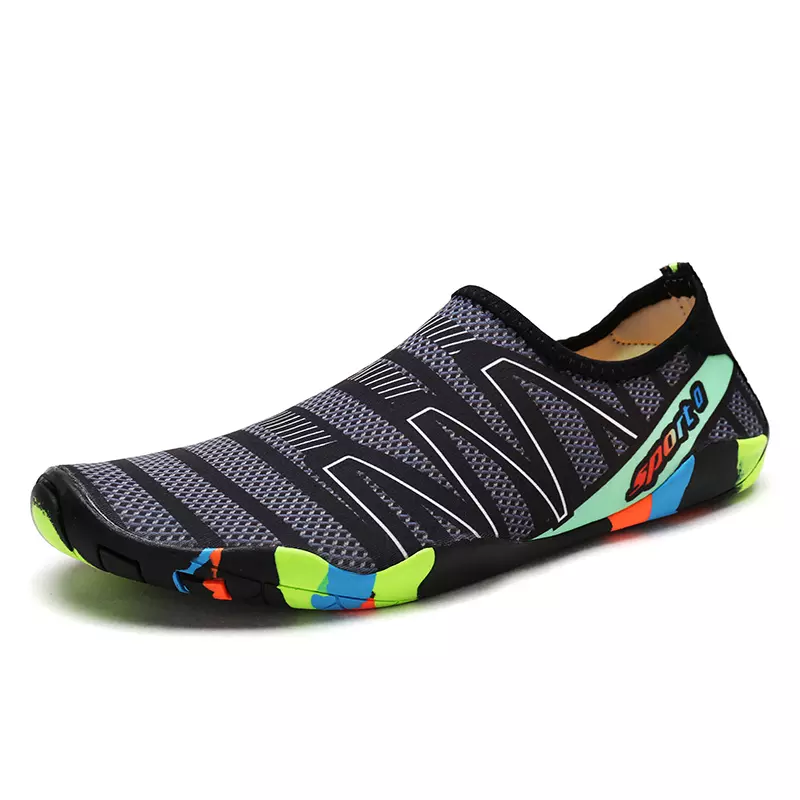 [Mmdh Gold] รองเท้าชายหาดสไตล์ร้อนใหม่รองเท้ากีฬาทะเลรองเท้าว่ายน้ำสีสันสดใส 35-46