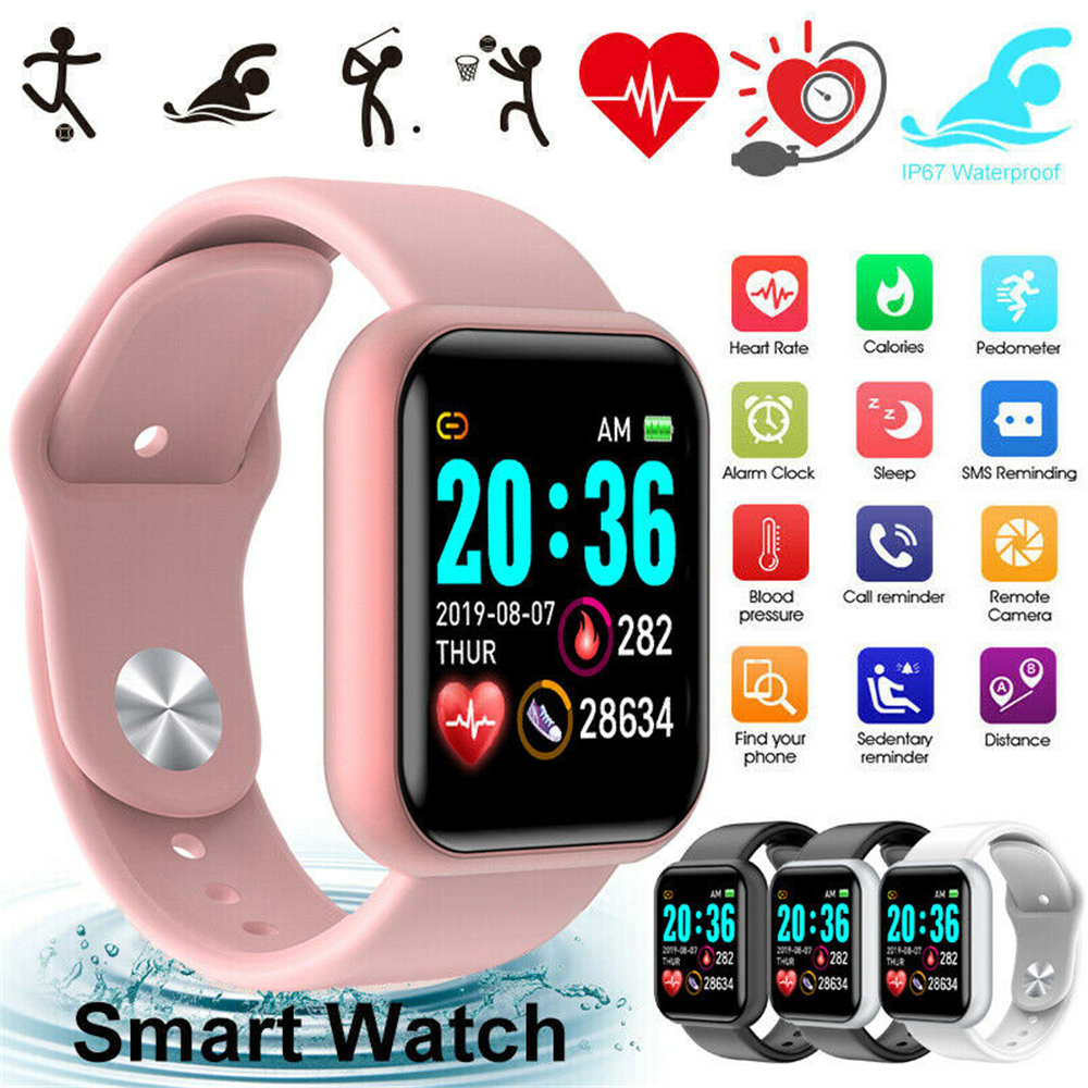 【ส่งของจากประเทศไทย】BEATY 100% Smart watch Y68 นาฬิกาอัจฉริยะ นาฬิกาบลูทูธ จอทัสกรีน IOS Android สมาร์ทวอท นาฬิกาข้อมือ นาฬิกา นาฬิกาผู้ชาย นาฬิกาผู้หญิง แฟชั่น ราคาถูก นาฬิกาสมาทวอช ของแท้นาฬิกาสมาทวอช