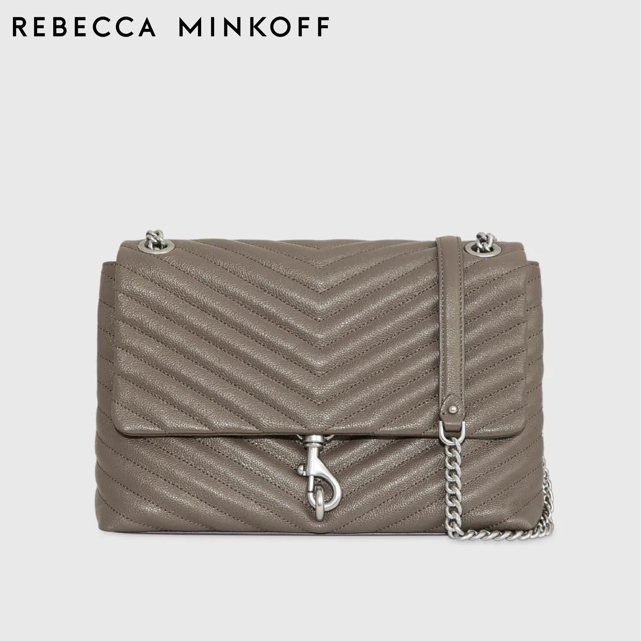 REBECCA MINKOFF EDIE FLAP SHOULDER BAG HF21LEQD37 กระเป๋าสะพาย / กระเป๋าสะพายไหล่ผู้หญิง ราคา 10,250 บาท*ส่งฟรี