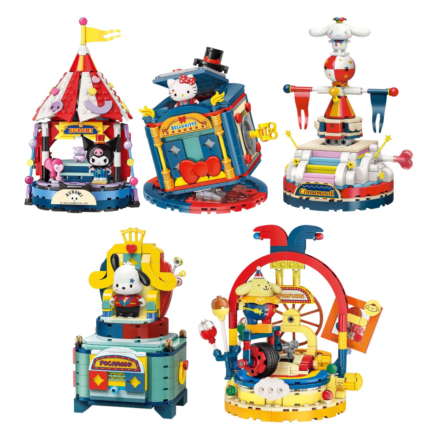 Keeppley (คีปเพลย์) บริคตัวต่อซานริโอ - The Vanishing Friend Sanrio รหัส QMSRK2082 ราคา 780 บาท*ส่งฟรี