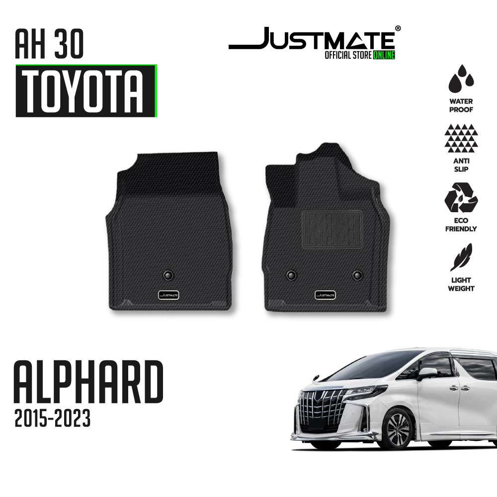 JUSTMATE TOYOTA พรมปูพื้นรถยนต์ ALPHARD AH30 2015 - 2022 ราคา 2,995 บาท*ส่งฟรี