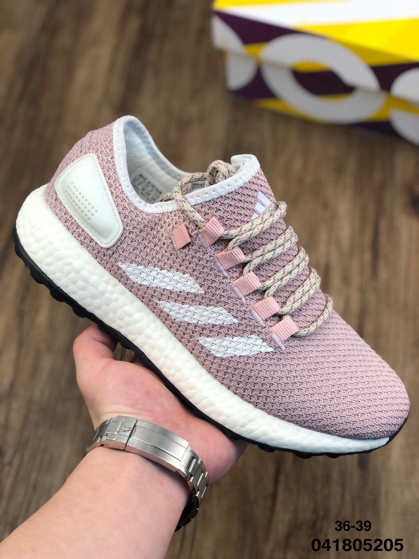 Adidas ADIDAS PUREBOOST GO LTD mesh breathable casual lace up men and women jogging casual shoes
