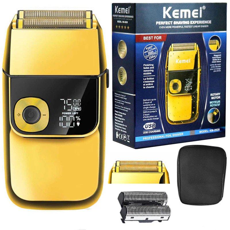 Shaver เครื่องโกนหนวด Kemei KM 2028 ราคา 589 บาท*ส่งฟรี