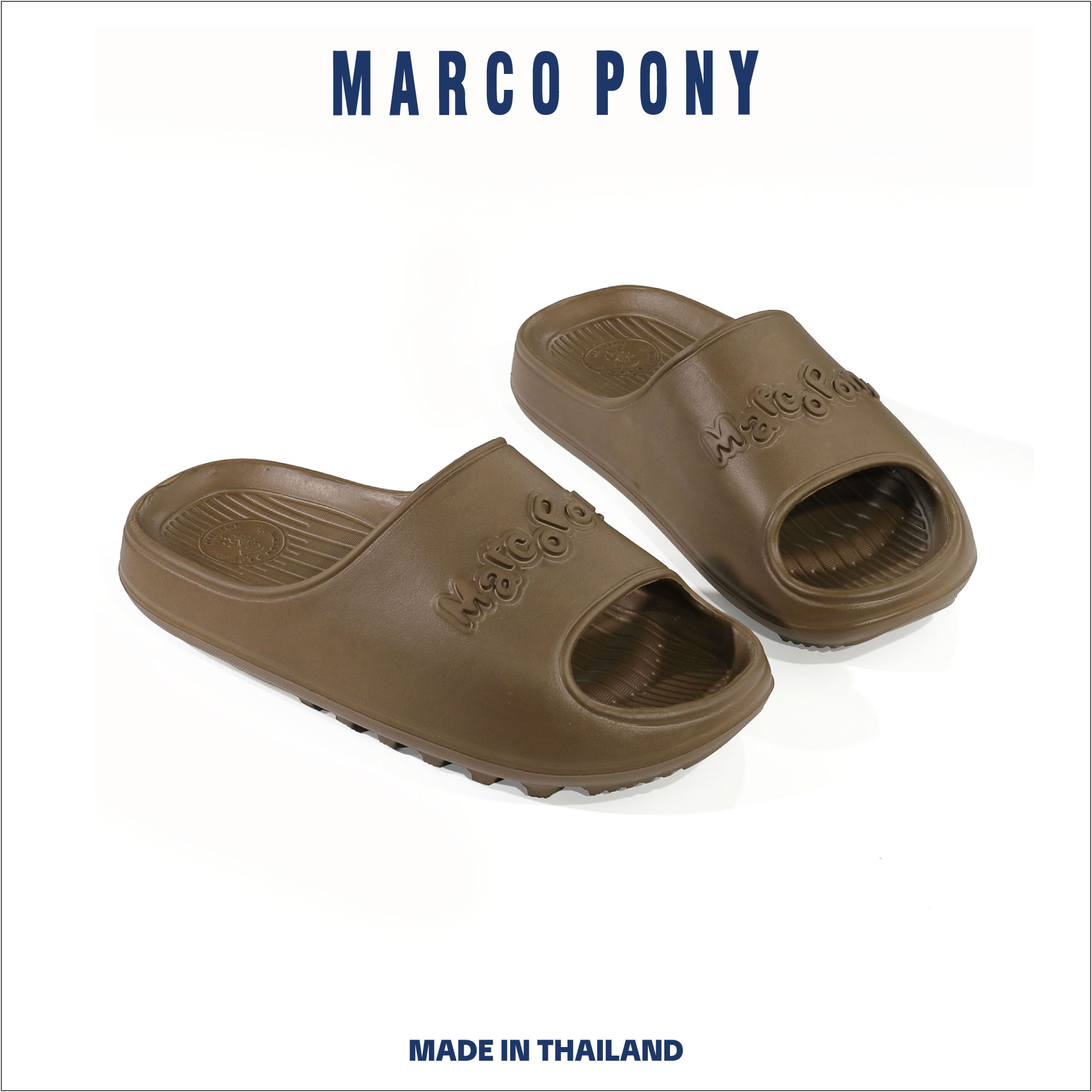 Marco pony slippers women slippers slip on soft sole super light comfortable anti-slip room slippers home platform slippers mh9005w ราคา 109 บาท*ส่งฟรี