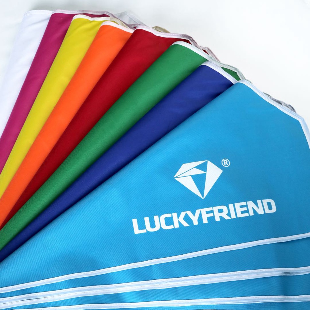 LUCKYFRIEND tent canvas, size 2x2/2x3/3x3 meters, 700D thick canvas (9colors), folding tent, flea market tent thick canvas ราคา 399 บาท*ส่งฟรี