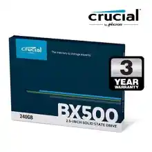 ภาพขนาดย่อของสินค้าCrucial 240GB BX500 SATA3 2.5" SSD