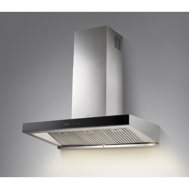 MEX รุ่น K638BFX90 เครื่องดูดควันกระโจมทรงกล่องระบบสัมผัส ขนาด 90 ซม. (Baffle Filter) ราคา 16,900 บาท*ส่งฟรี