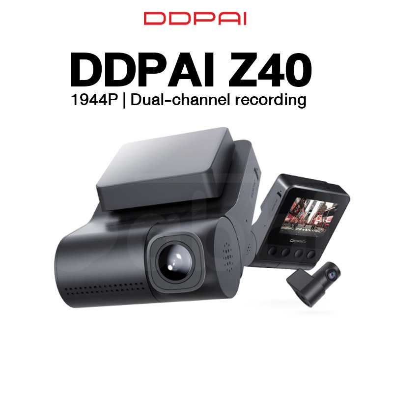 รายละเอียดเพิ่มเติมเกี่ยวกับ [HOT] DDPAI Z40 Dash Cam 1944P GPS กล้องติดรถยนต์ กล้องหน้ารถ กล้องติดหน้ารถ กล้องติดรถ ความละเอียดสูงพิเศษ