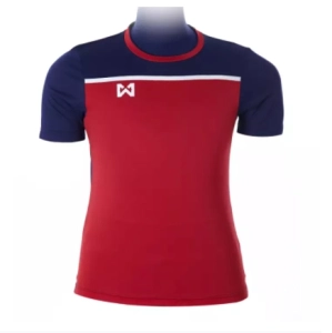 ภาพหน้าปกสินค้าWARRIX SPORT เสื้อฟุตบอลตัดต่อ WA-1531  (สีแดง-กรมท่า) ซึ่งคุณอาจชอบสินค้านี้