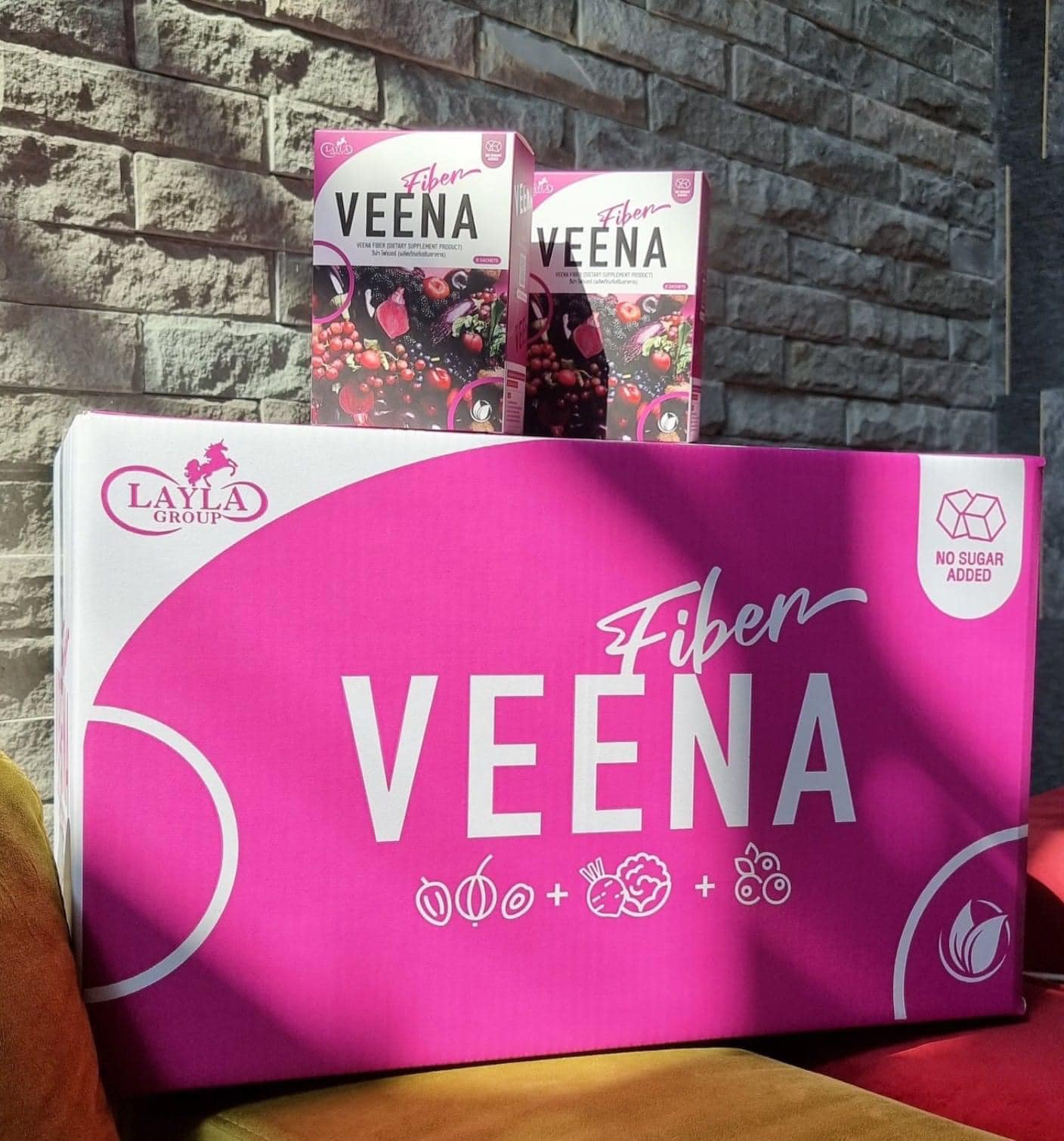 ยกลัง** 10 แถม 10 = 20 กล่อง วีน่าผักม่วง (สูตรใหม่) Veena Plus วีน่าพลัส ดีท็อกซ์ลำไส้ ลดน้ำหนัก ราคา 3,600 บาท*ส่งฟรี