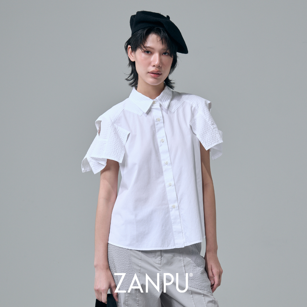 Zanpu Ss26 Breathing Layer Shirt Sleeveless Shirt Bl-9260202 (White) ราคา 3,990 บาท*ส่งฟรี