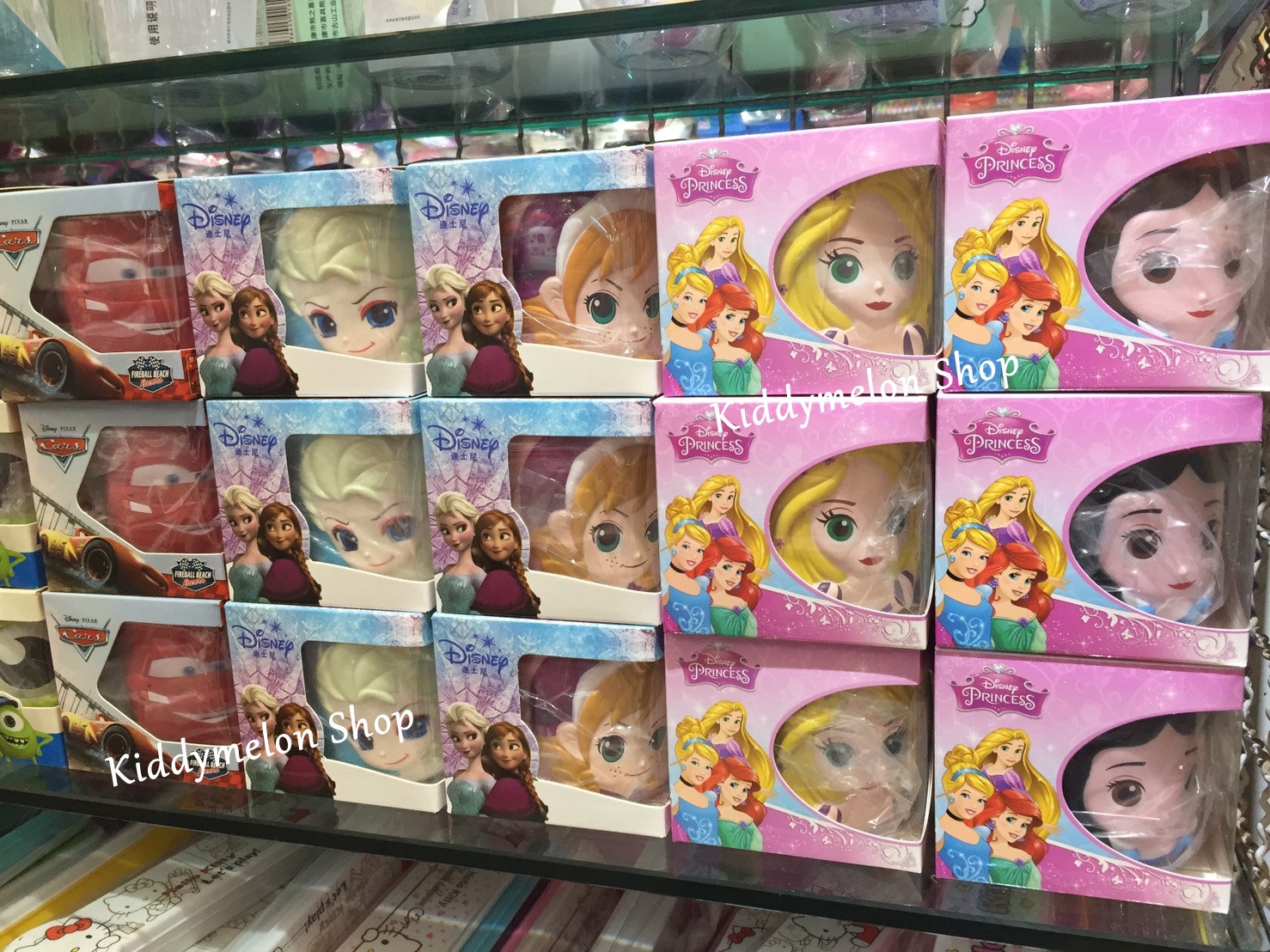 แก้วน้ำเด็กแก้วสแตนเลสดิสนีย์ Disney แท้ พร้อมฝาปิด ใส่น้ำร้อนและ