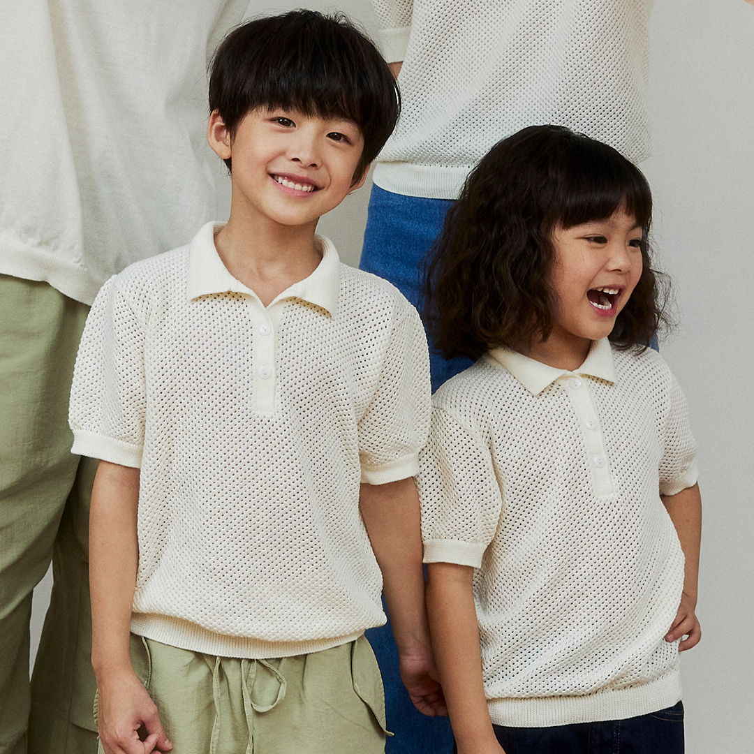 maison KEEPS Kids | Kiko Knitted Tops | Unisex | เสื้อเด็ก โปโลไหมพรม | มีให้เลือก 3 Size ราคา 750 บาท*ส่งฟรี