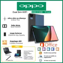 ภาพขนาดย่อสินค้า2023 บาโก  5G Oppo แท็บเล็ตพีซี 10 นิ้ว Android 8 (6GB RAM 512GB ROM) สองซิม 4G LTE WiFi
