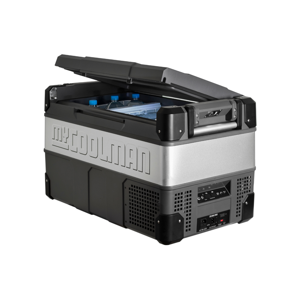 myCOOLMAN CCP53DZ The Explorer, 53 L - Dual Zone ตู้เย็นแช่แข็งพกพา ขนาด 53 ลิตร ราคา 40,000 บาท*ส่งฟรี