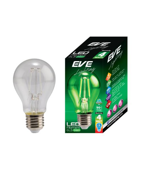 มาใหม่ | EVE  หลอดแอลอีดี ฟิลาเมนต์ ทรง GLS 4 วัตต์   E27  สีเขียว