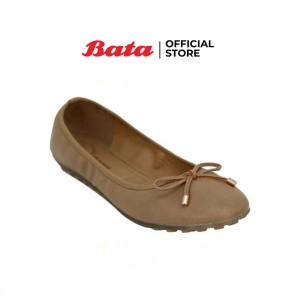 ภาพหน้าปกสินค้า*Best Seller*ฺ Bata LADIES\'CASUAL รองเท้าลำลองแฟชั่นสตรี BALLARINA แบบสวม สีเบจ รหัส 5514282 / สีดำ รหัส 5516282 Ladiesflat Fashion ที่เกี่ยวข้อง