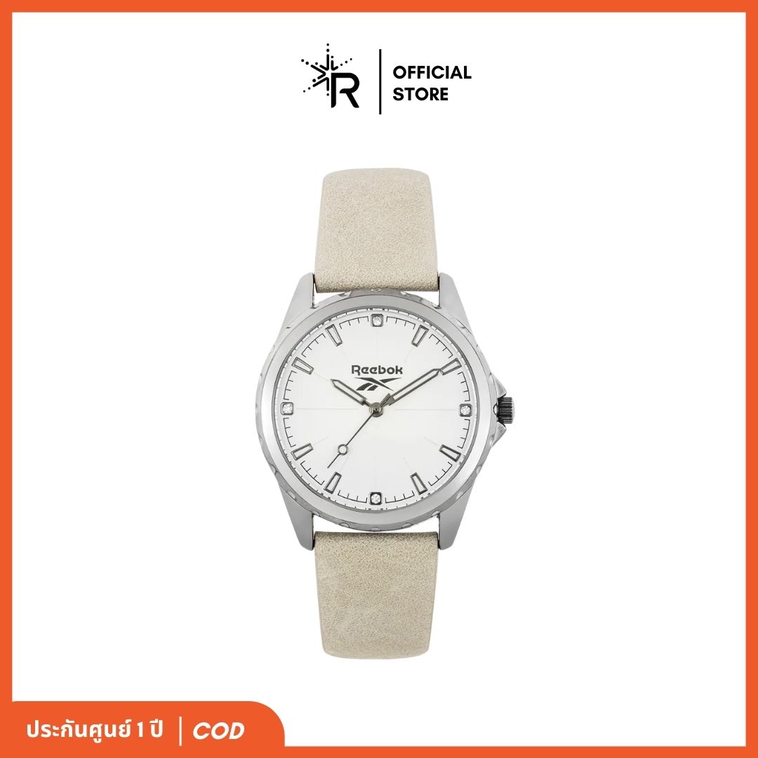RV-CRE-L2 Reebok crestent watches, stainless steel strap and Pu strap, waterproof, 1 year warranty. ราคา 2,639 บาท*ส่งฟรี
