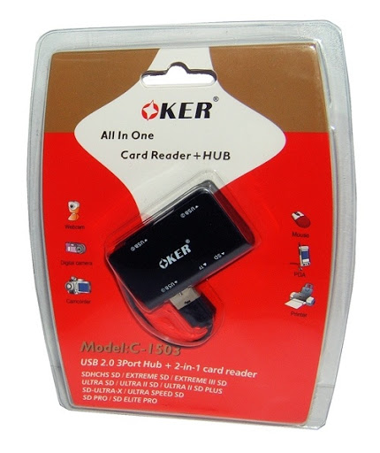 HUB USB OKER 4 port รุ่น(C-1503)
