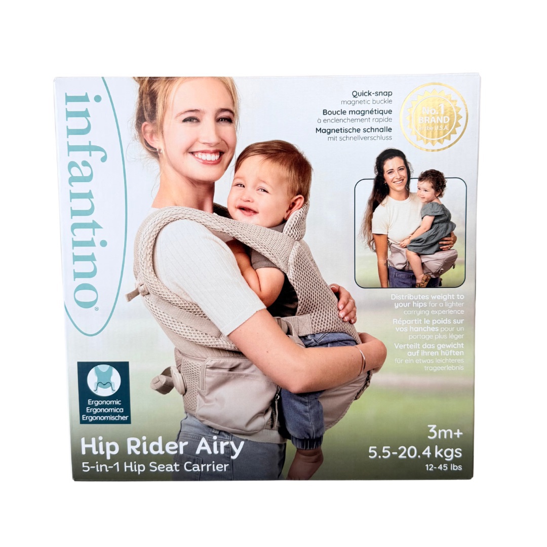 Infantino : Hip Rider Airy 5 in 1 Hip Seat Carrier - เป้อุ้ม รุ่น Hip Rider Airy 5 in 1 Hip Seat