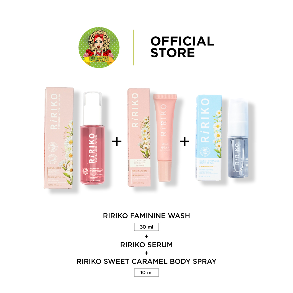 Love Craze Set Ririko Serum 10ml + Ririko Wash 30 ml + Ririko Spray 10 ml ราคา 469 บาท*ส่งฟรี