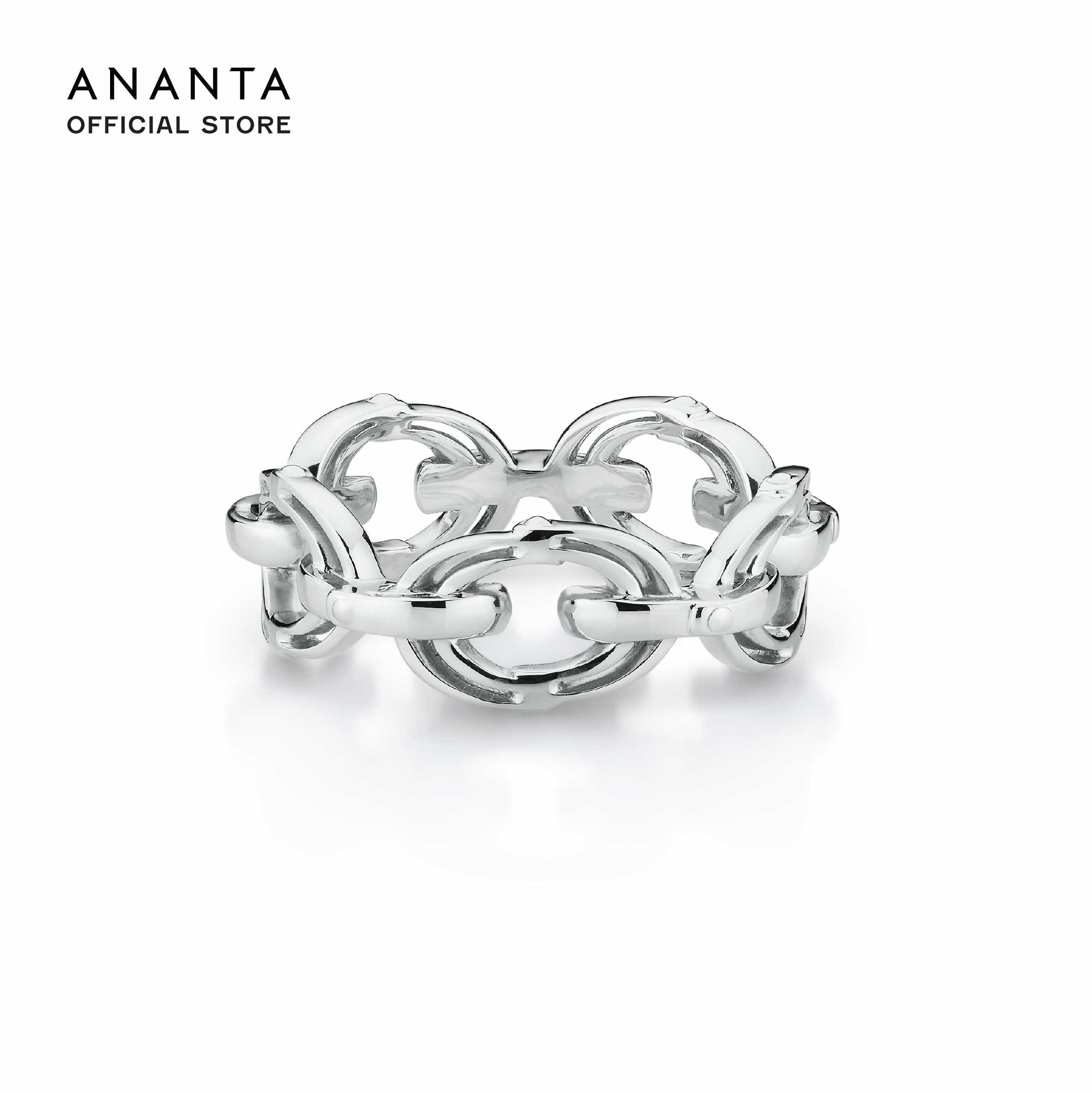 ANANTA Ouroboros Infinity Ring, Silver Plated White Gold ราคา 7,900 บาท*ส่งฟรี