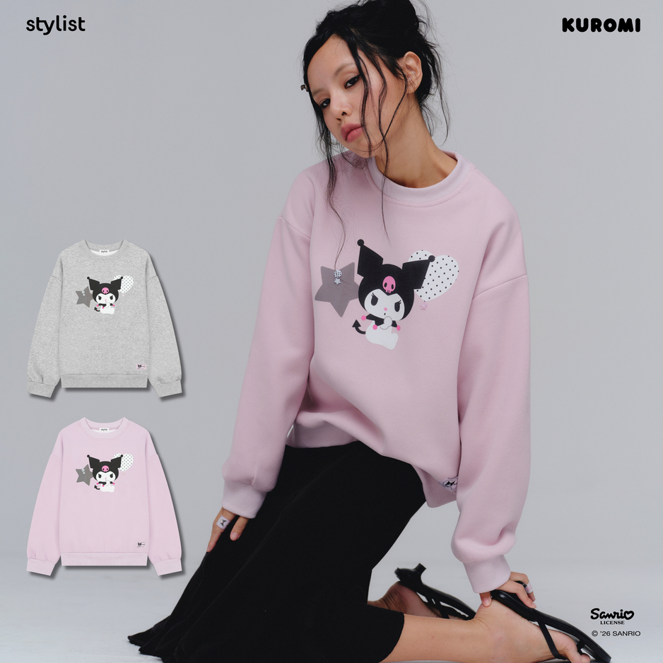 Stylist | Kuromi Edition - Sweaters Sola Kuromi Sweater ราคา 990 บาท*ส่งฟรี