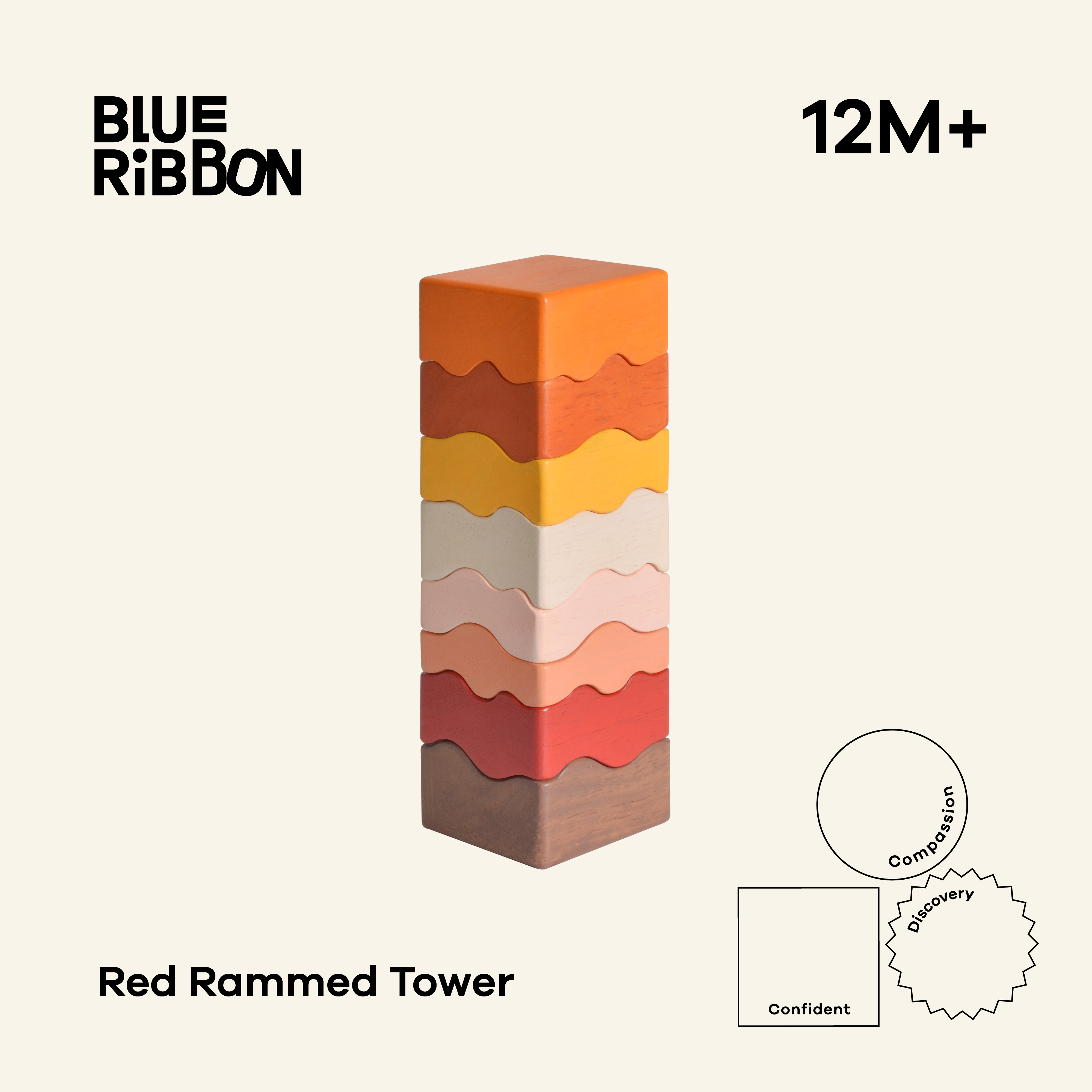 Blue Ribbon Toys Red Rammed Tower ราคา 1,370 บาท*ส่งฟรี