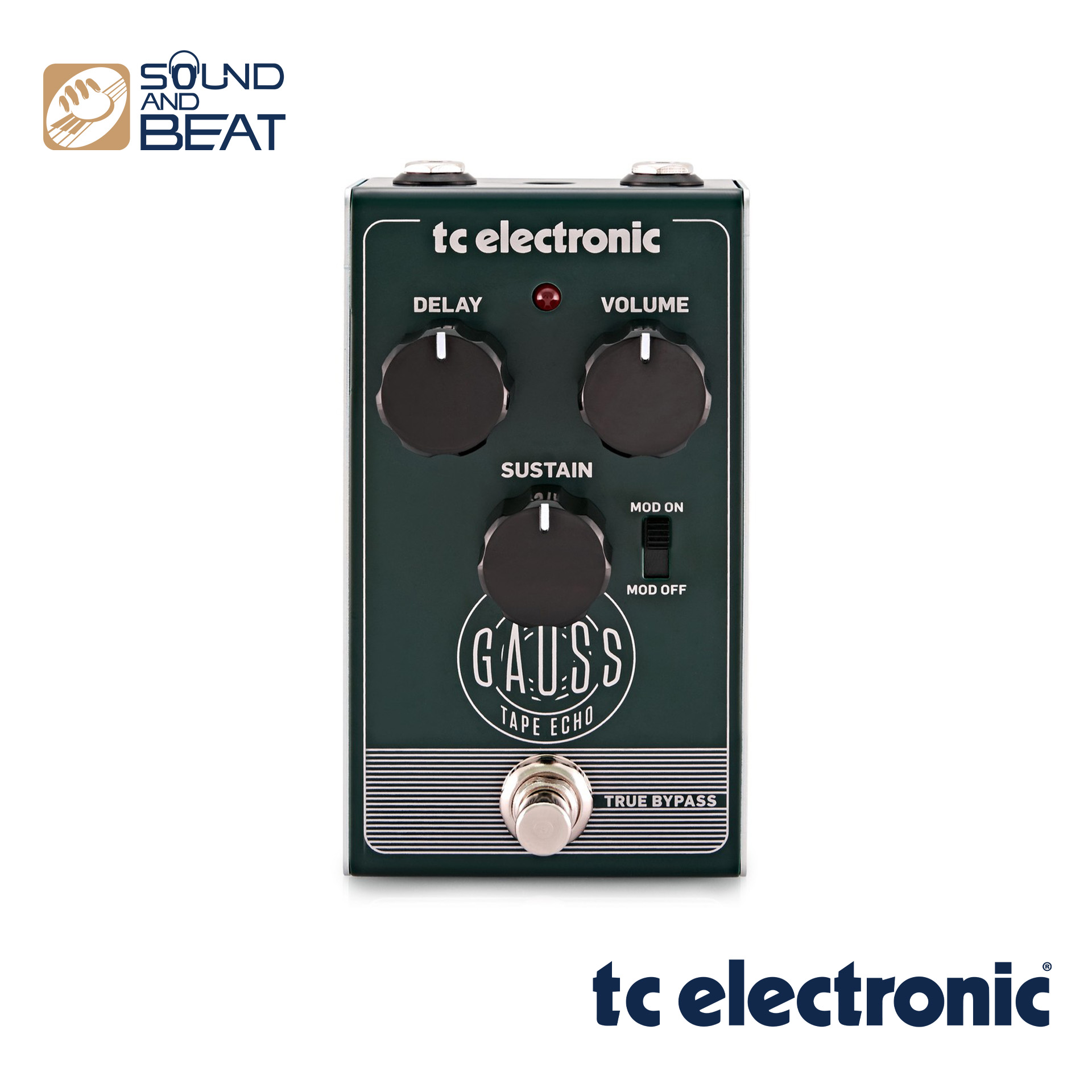 Tc Electronic Gauss Tape Echo Guitar Effect ราคา 4,860 บาท*ส่งฟรี