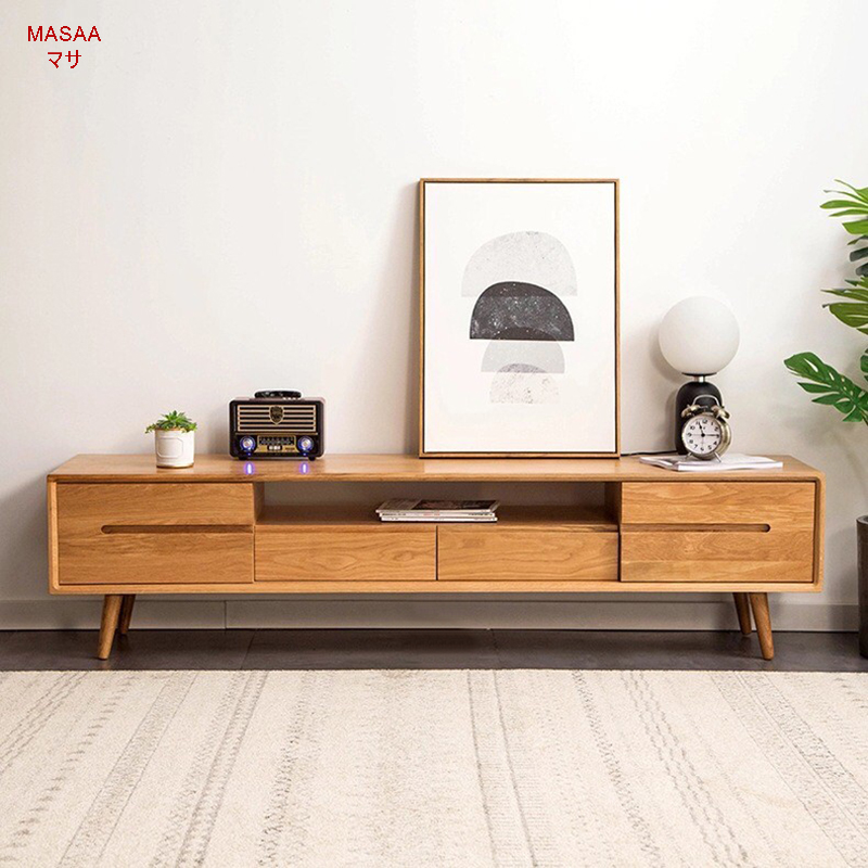 TVC004 ชั้นวางทีวีไม้โอ๊ค Autumn Morning ราคา 31,500 บาท*ส่งฟรี