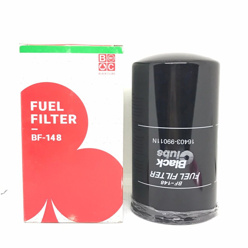 กรองโซล่า NISSAN UD / RF8 / CW450 / PE / RG / NF / NE นิสสัน ยี่ห้อ BLACK CLUB เบอร์ BF-148 / BF148 / 16403-99011 / 1640399011 / Fuel Filter ราคา 225 บาท*ส่งฟรี