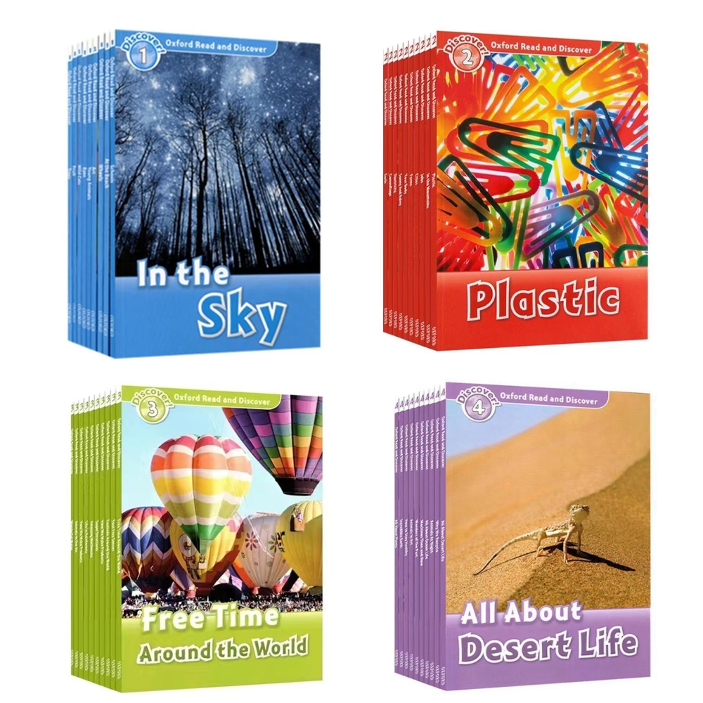 Oxford Read and Discover 108冊セットLevel1〜6 108 Books Oxford Read and Discover 1-6 Stages Oxford Reading and