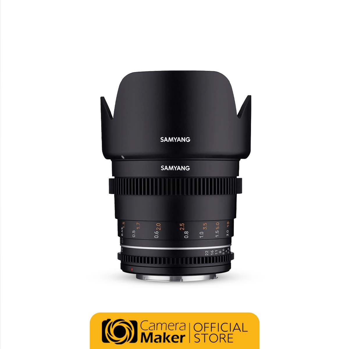 Samyang 50mm T1.5 Vdslr Mk2 Lens for Full Frame Cameras (Factory Warranty) Manual Lens Cinema Lens Video Lens ราคา 19,900 บาท*ส่งฟรี