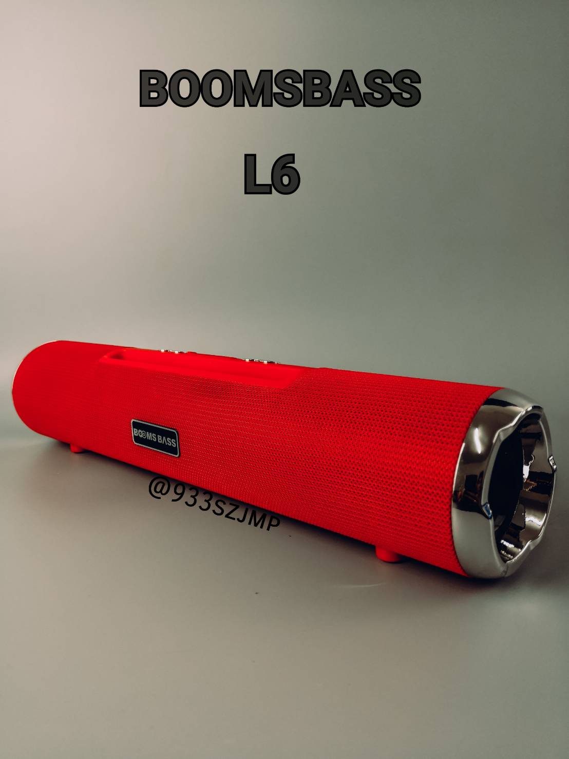 ดูภาพ ลำโพงบลูทูธ BOOMSBASS L6 ลำโพงยอดฮิต ลำโพงบลูทูธไร้สาย เบสแน่น เสียงคุณภาพ ทั้งถูกทั้งแถม!! เพิ่มเติม ลำโพงบลูทูธ BOOMSBASS L6 ลำโพงยอดฮิต ลำโพงบลูทูธไร้สาย เบสแน่น เสียงคุณภาพ ทั้งถูกทั้งแถม!!