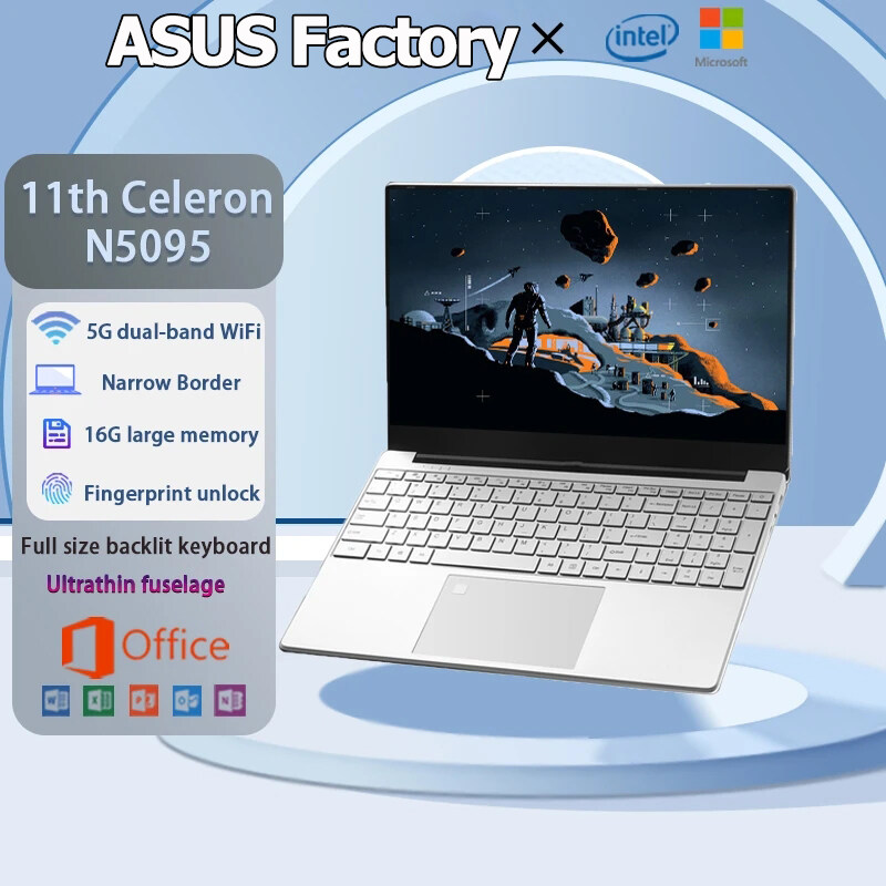 ASUS Factory Laptop Mistme โน๊ตบุ๊คมือ1แท้ Notebook 15.6 inch Laptop Windows 11 10 Pro 1920*1080 Cheap Portable 12TH GEN Intel J4125/N5095 D4 16G/12G RAM 128GB/256GB/512GB/1TB SSD HDMI Port คอมครบชุด แรงๆ