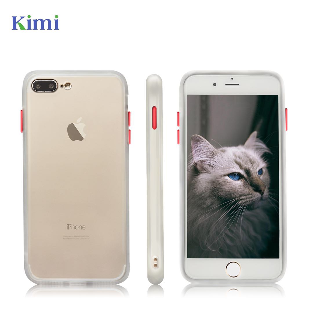 เคสขอบสีหลังด้าน รุ่น iPhone i6,i6p,i7,i7p,ix,ixr,ixmax,i11,i11pro,i11promax