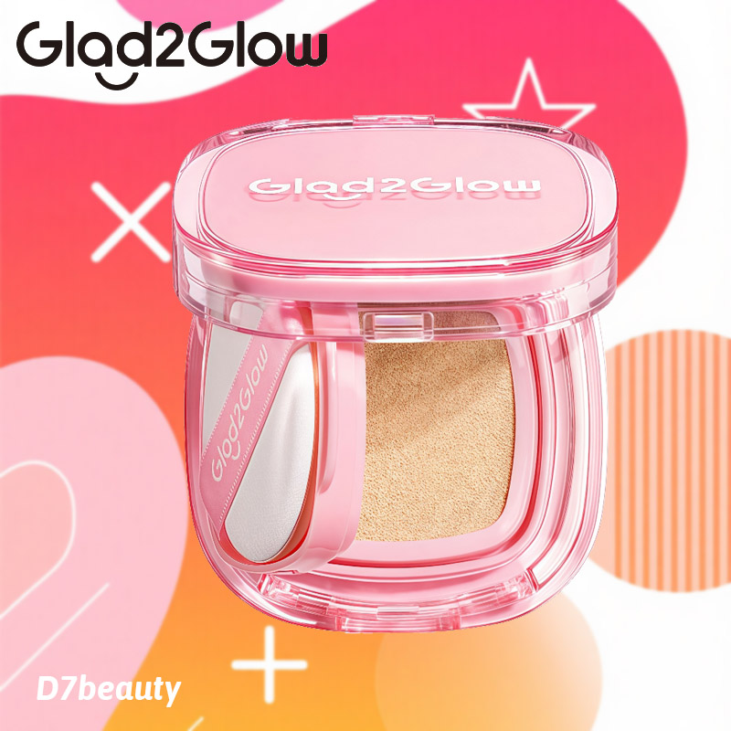Glad2Glow Perfect Cover Cushion 11g, a Cushion Foundation That Conceals Acne Scars, Keeps Your Face from Sagging, and Isn'T Greasy. ราคา 230 บาท*ส่งฟรี