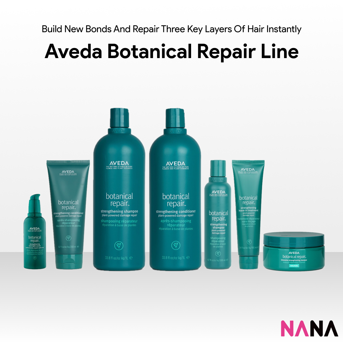 Aveda Botanical Repair - Shampoo, Conditioner, Serum, Mask 100Ml-1000Ml (Delivery Time: 5-10 Days) ราคา 1,640 บาท*ส่งฟรี
