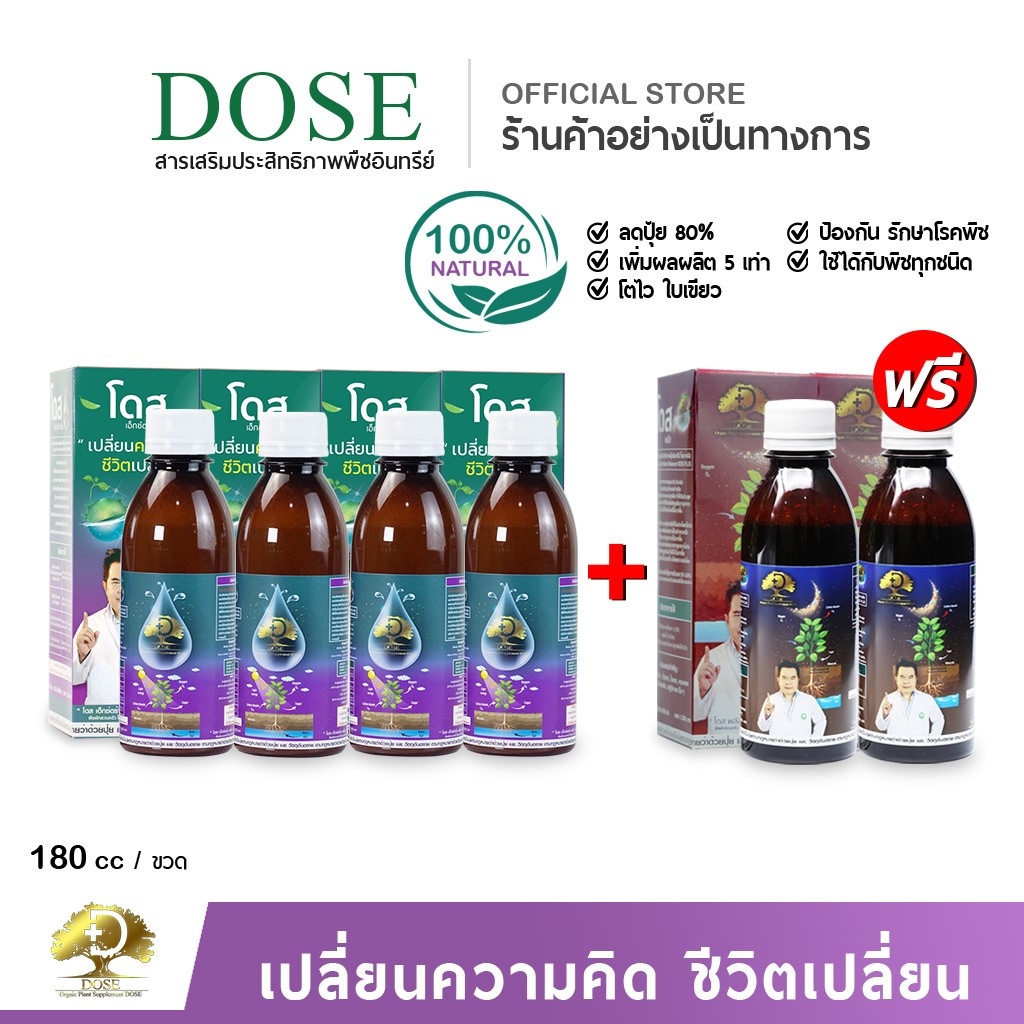 ชุดบำรุงต่อเนื่อง ซุปเปอร์โดส โดสเอ็กตร้า 4 แถมฟรี!! โดสพลัส 2 ขวด ราคา 2,690 บาท*ส่งฟรี
