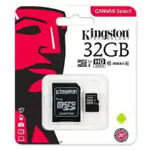 ภาพขนาดย่อสินค้าKingston 32GB Class 10 Micro SD SDHC คิงส์ตัน เมมโมรี่การ์ด 32 GB