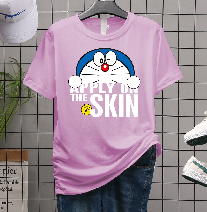XIN XIN Shop มี10สีให้เลือกค่ะ เสื้อยึดลายการ์ตูน เสื้อผ้าคุณผู้หญิงและคุณผู้ชาย เสื้อทีเชิ๊ต เสื้อยืดคอกลมแฟชั่นunisex (คุณผู้ชายต้องเพิ่ม 1-2 ไซส์จากที่ใส่ค่ะ) เสื้อแขนสั้น เสื่อคู่รัก เสื้ัอกีฬาเสื้อออกกำลังกาย T-142