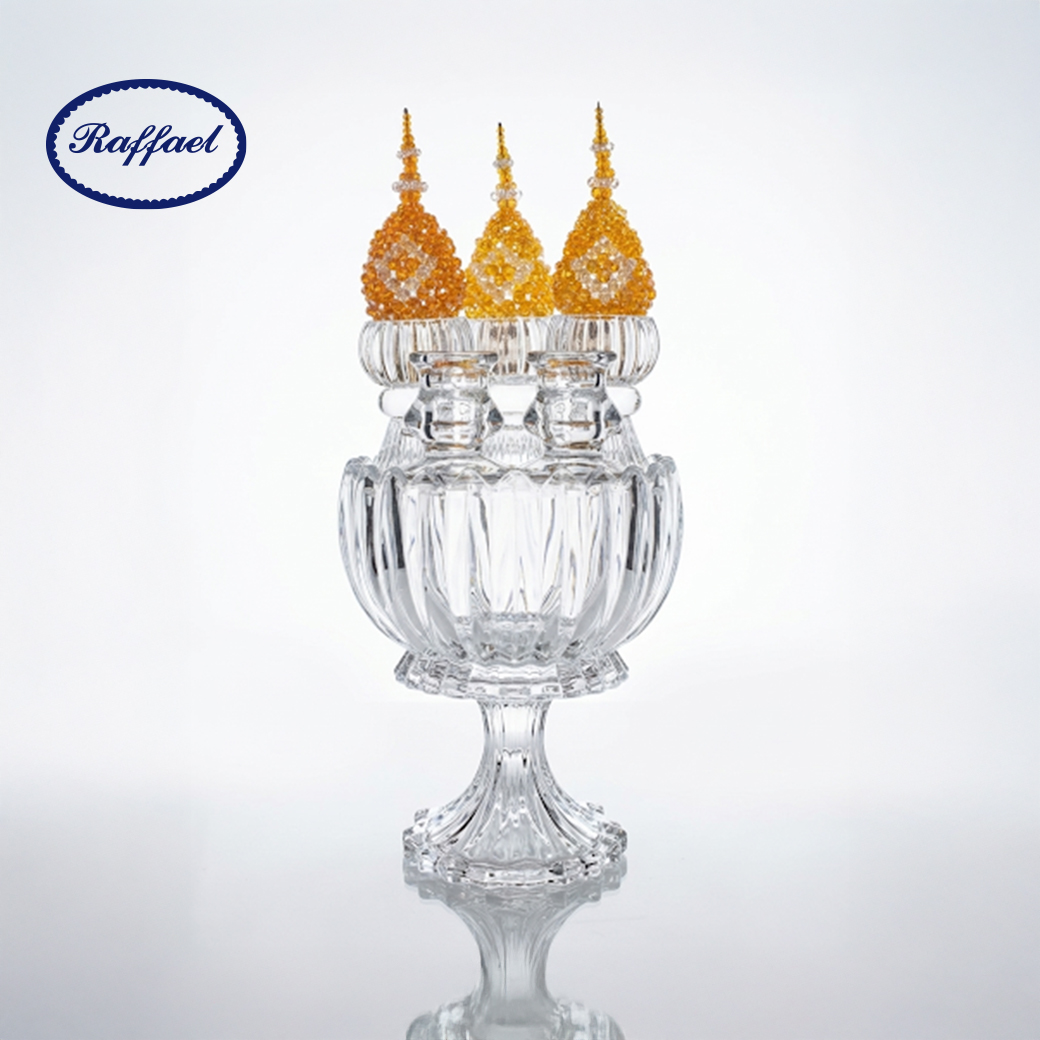 Little Gold Set, Pan with Grooved Pattern, Small Clear Candle Holder ราคา 1,940 บาท*ส่งฟรี