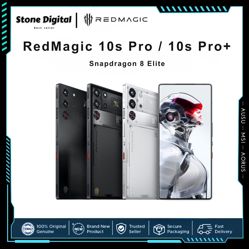 Global rom RedMagic 10s Pro+ / Red Magic 10s Pro Snapdragon 8 Elite Adreno 830 6.85 inches / 144Hz / 1216 x 2688 pixels ราคา 27,599 บาท*ส่งฟรี